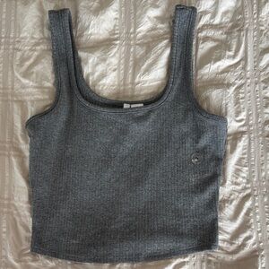 Tilly’s Gray Ribbed Women's Top